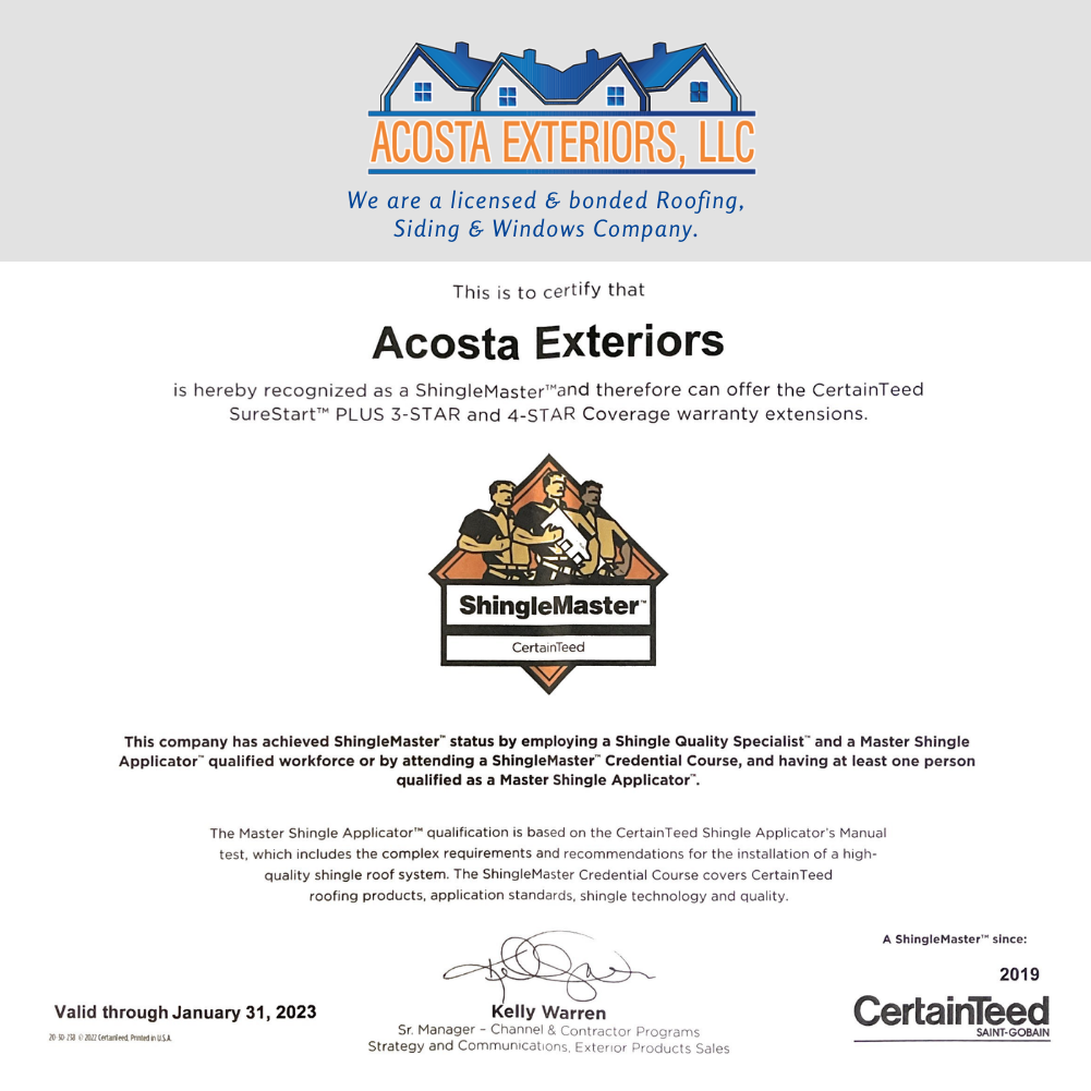 Certification